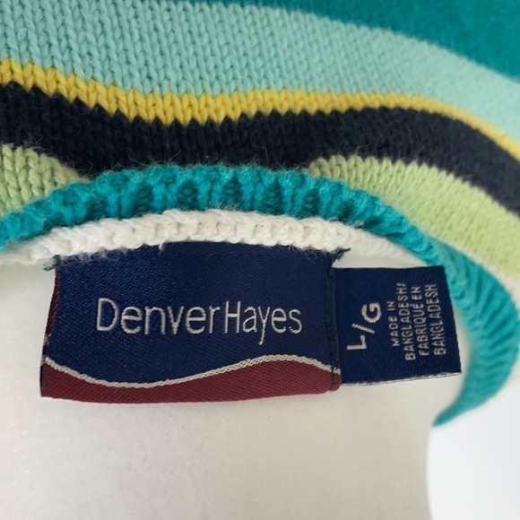 Denver Hayes Cotton Knitted Sleeveless Vest - Picture 3 of 12